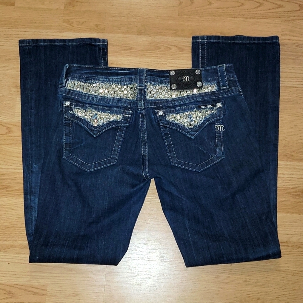 Miss Me Blingy Sequin Jeans Size 31